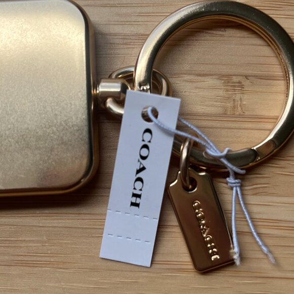 NWT Authentic Coach Keychain Charm - Picture 4 of 5